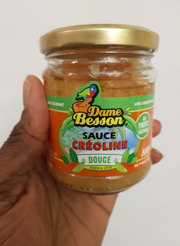 Sauce créoline douce 170g Dame Besson - Lot de 6
