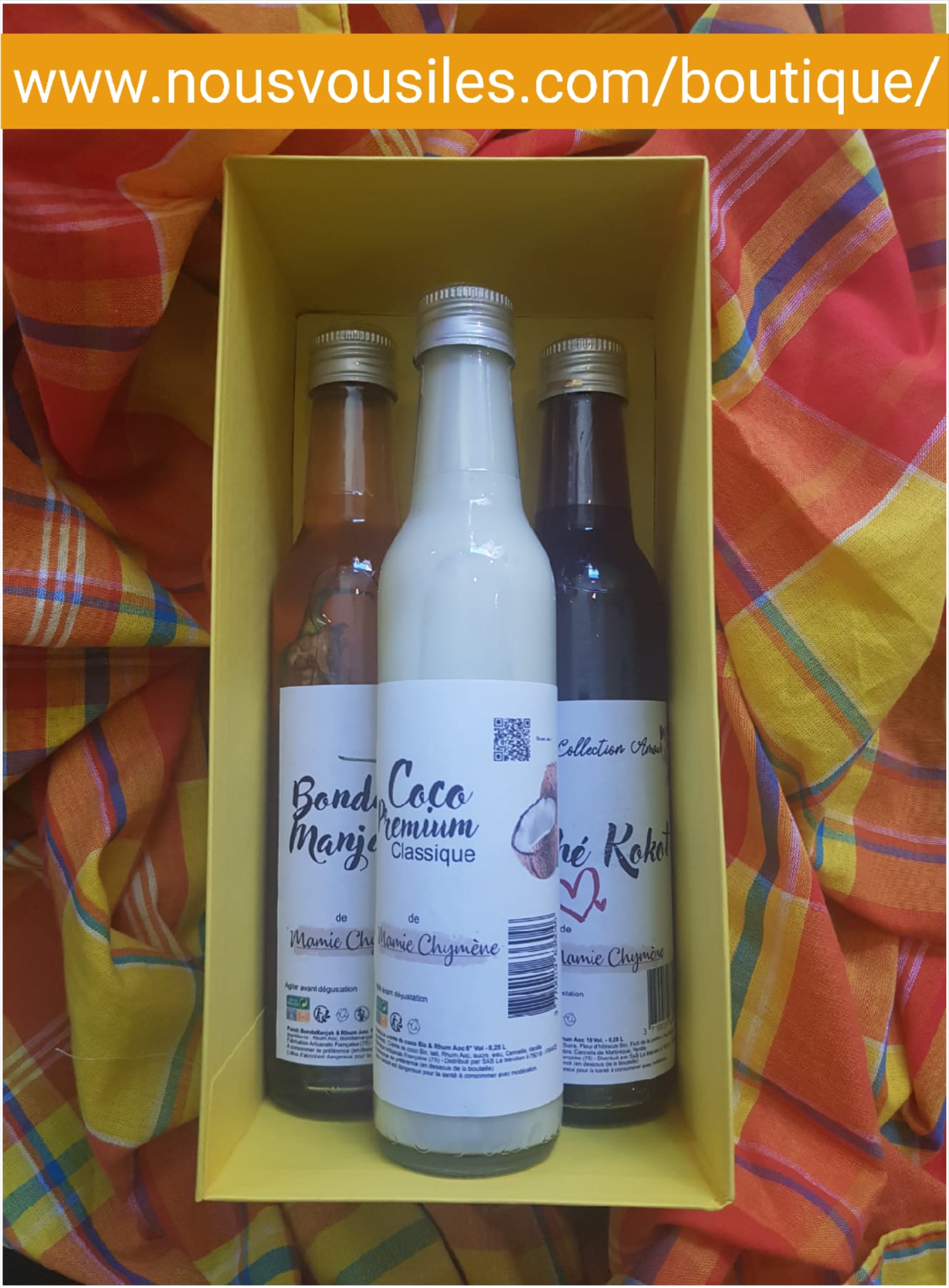 Coffret Trio Rhum