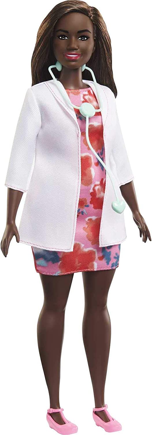 Poupée afro-américaine Barbie You Can Be Anything vétérinaire AA neuve dans  son